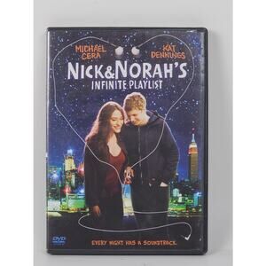 NICK & NORAH'S INFINITE PLAYLIST Michael Cera & Kat Dennings 2008 DVD Movie